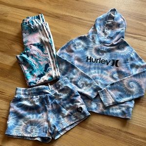 Girls Hurley/Adidas outfit